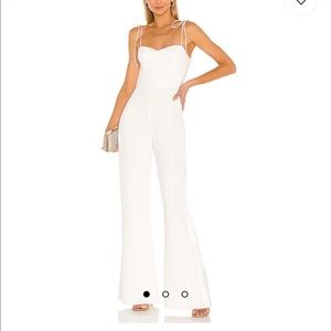 Amanda Uprichard White Jumpsuit